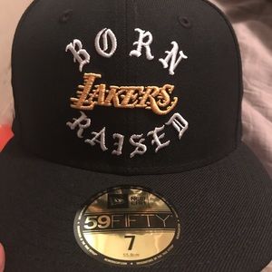Born x Raised Lakers cap